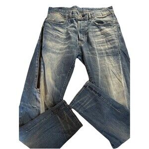G Star Raw Citishield Jeans 3D Slim Tapered Mens 31/34 Distressed/painted